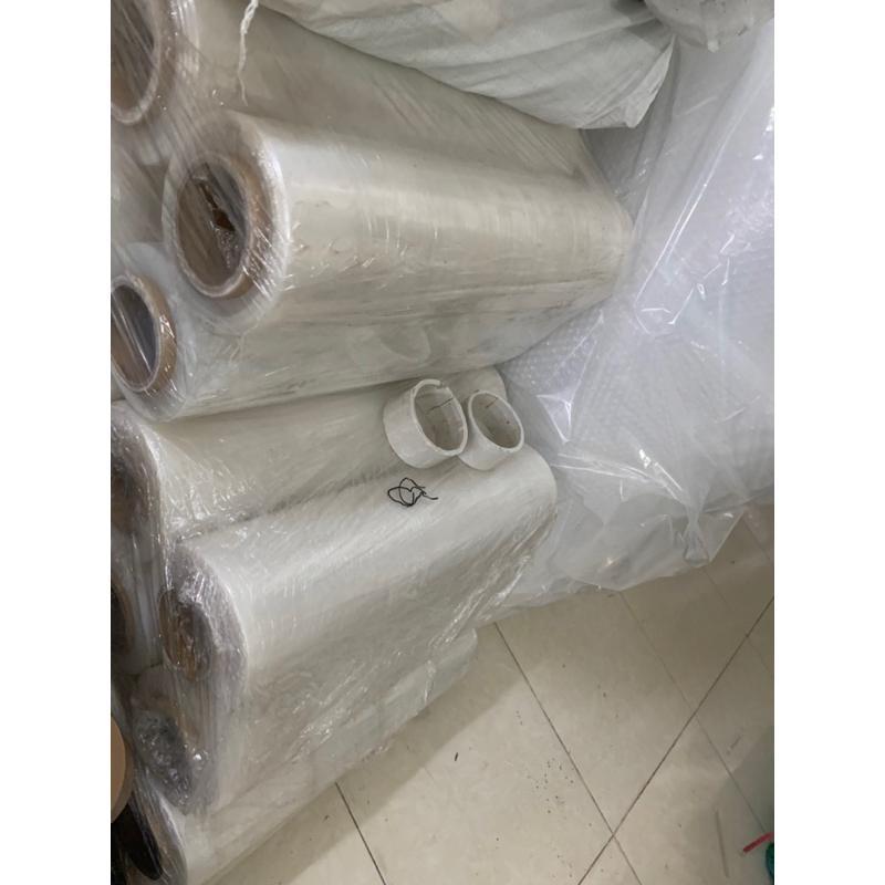 Màng PE Màng Chít 50cm x 5kg Trắng Trong Màng Co Bền Cao Khả Năng Bám Dính Tốt Giúp Giữ Hàng Hóa Tránh Bụi Bẩn Và Ẩm Ướt - Trắng