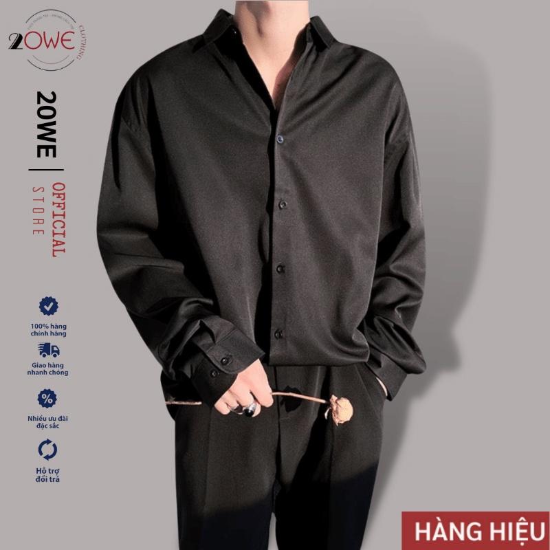Áo sơ mi nam 20We chất kate lụa siêu đẹp, Áo sơ mi phong cách công sở