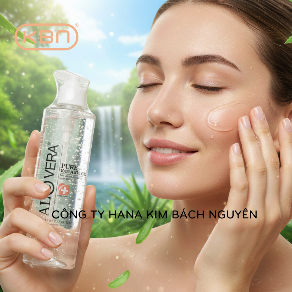 [KHUYẾN MÃI] Gel Nha Đam Dưỡng Ẩm Làm Mềm Dịu Da 100% Lô Hội Aloe Vera AWAKETHECELL 500ml