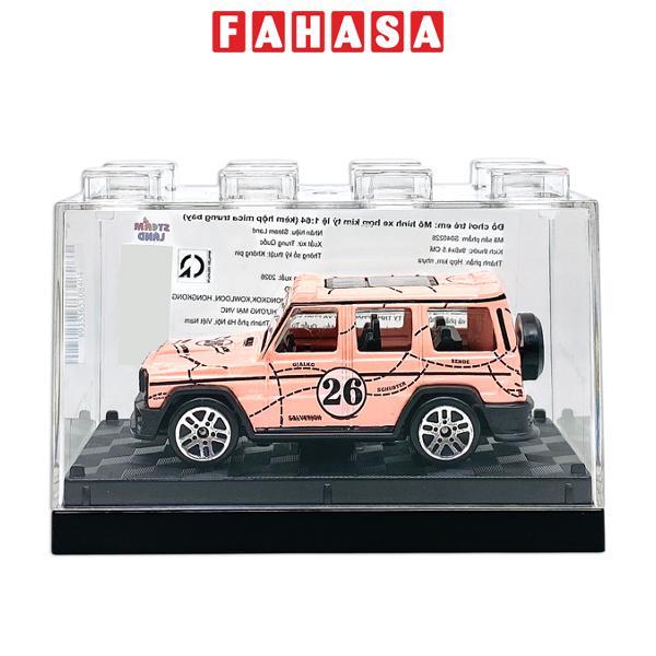 Đồ Chơi Mô Hình Xe Kim Loại Tỉ Lệ 1:64 - Steam Land S040226 - Mẫu 16 - Màu Hồng