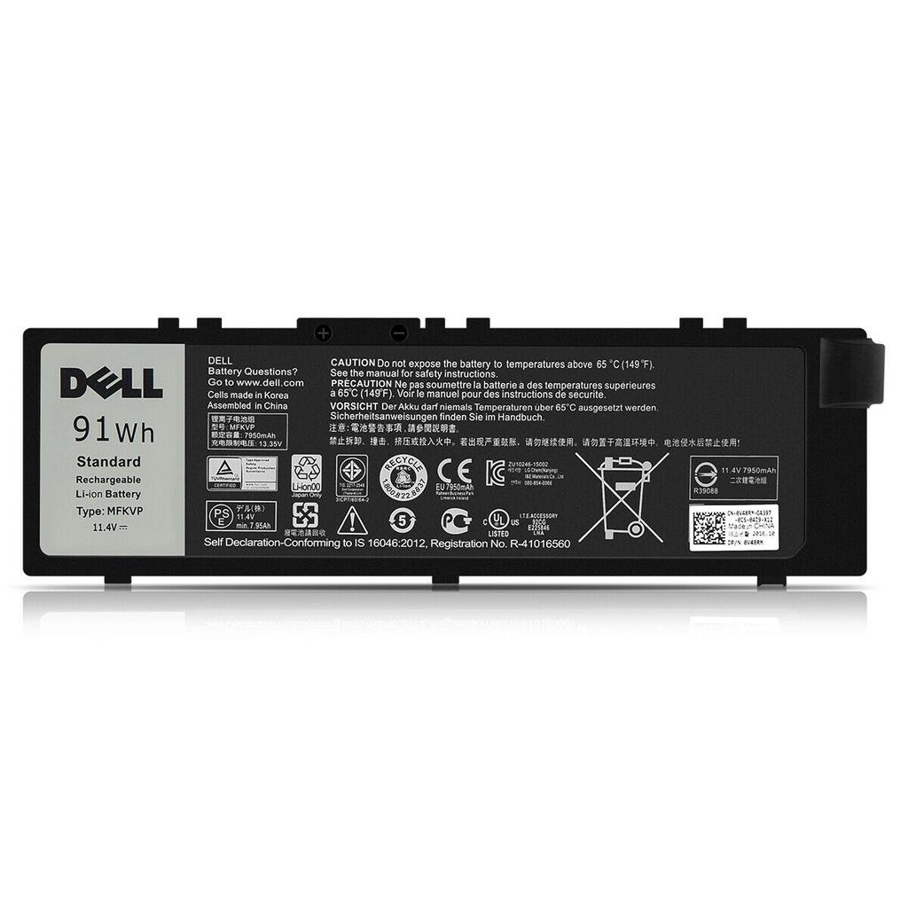 Pin dùng cho Dell Precision 15 7510 17 7710 91Wh MFKVP