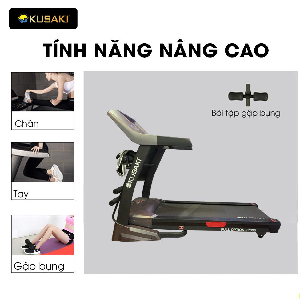 FULL OPTION JP-336 MÁY CHẠY BỘ OKUSAKI CAO CẤP