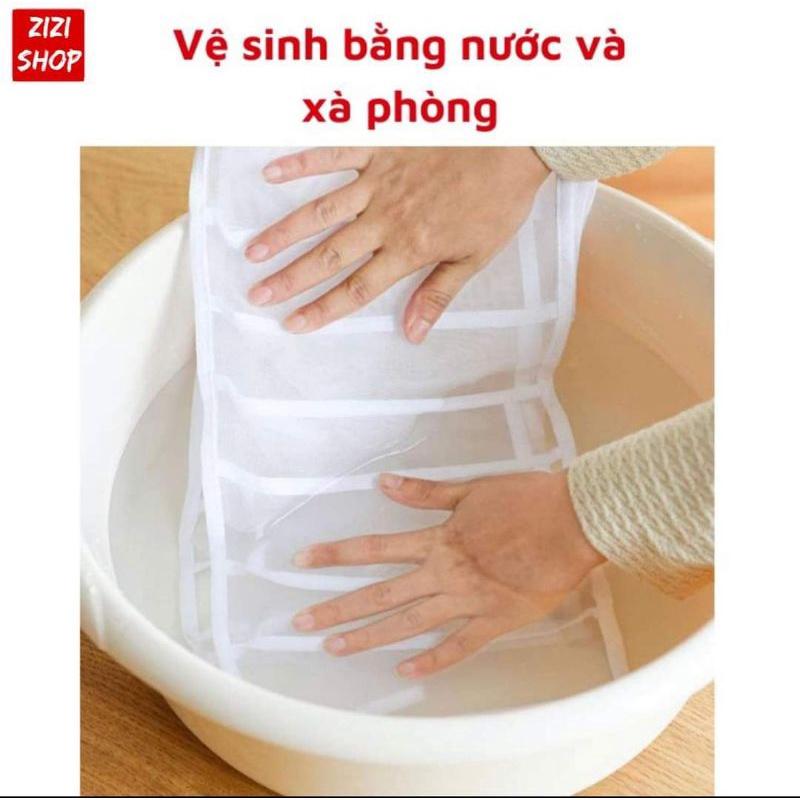 Túi vải đựng đồ lót tất vớ cá nhân nhiều ngăn tiện gọn dễ tìm khay xếp chia ô đựng đồ để tủ