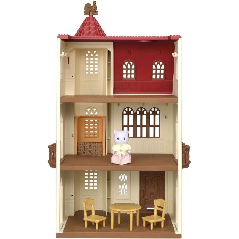 Đồ chơi nhập vai Nhà Tháp Mái (có thang máy) Sylvanian Families