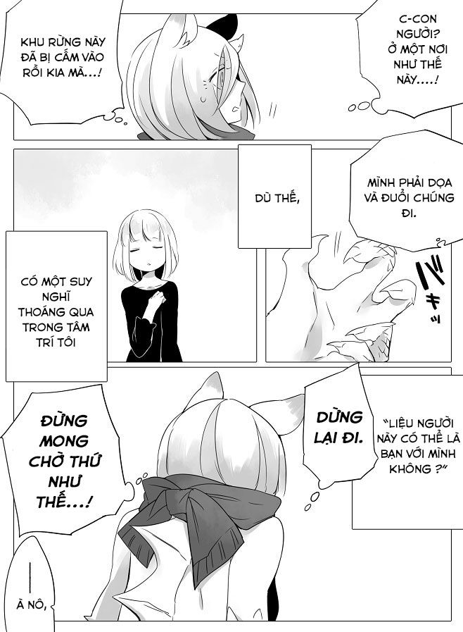 yêu quái cô đơn và cô bé bị mù chapter 1 6