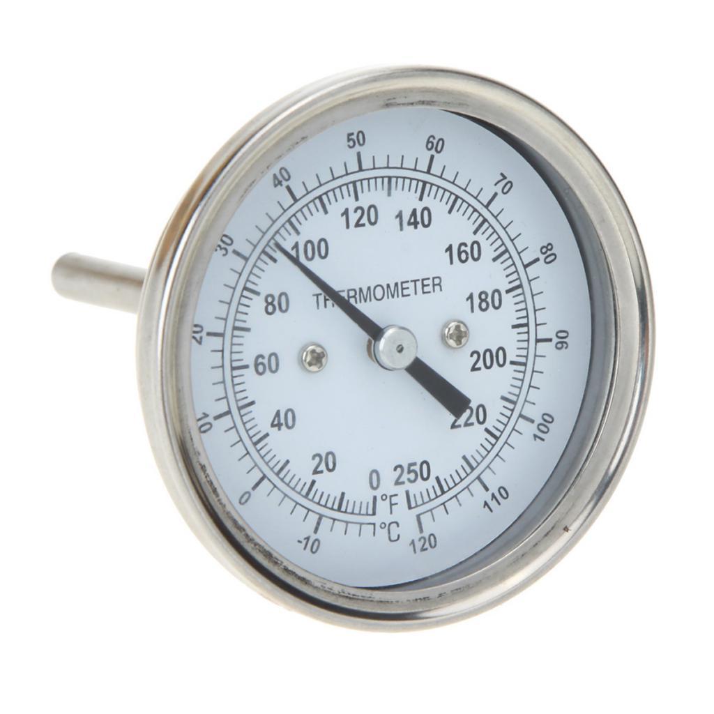 Stainless Steel Temperature Oven Thermometer Gauge Home Kitchen Food Meat