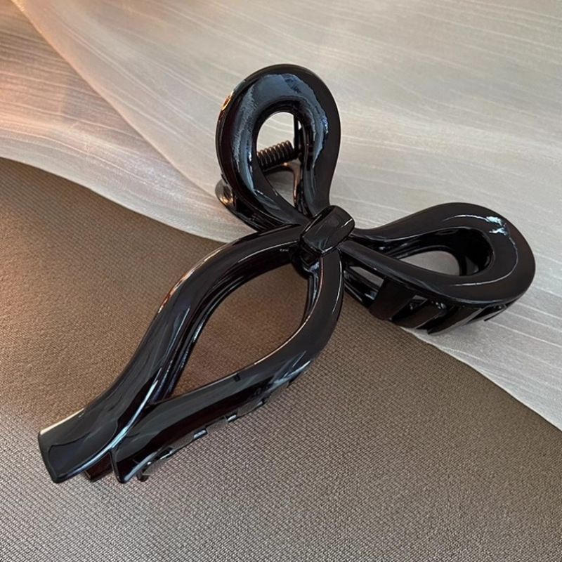 Kẹp tóc càng cua nơ 11cm xinh xắn, kẹp tóc nơ Hàn quốc