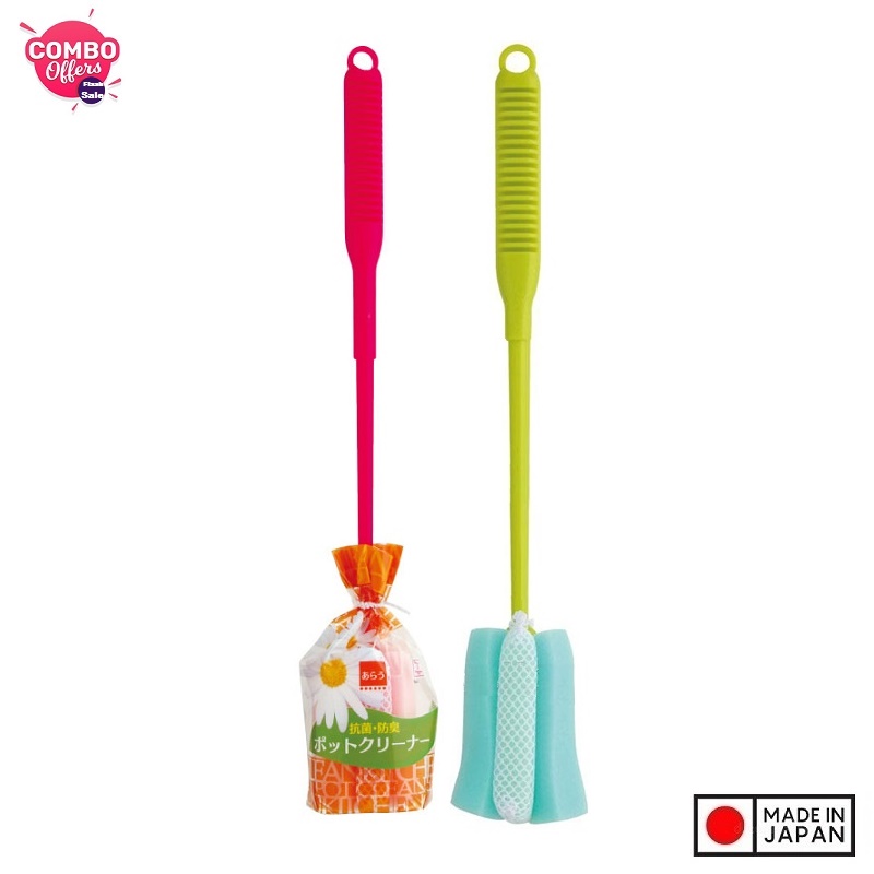 Combo Bấm móng tay trẻ em và Dụng cụ rửa bình sữa Kokubo nội địa Nhật Bản