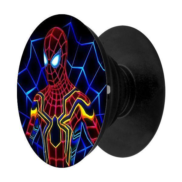 Popsocket in dành cho điện thoại mẫu Người Nhện Neon - Hàng chính hãng