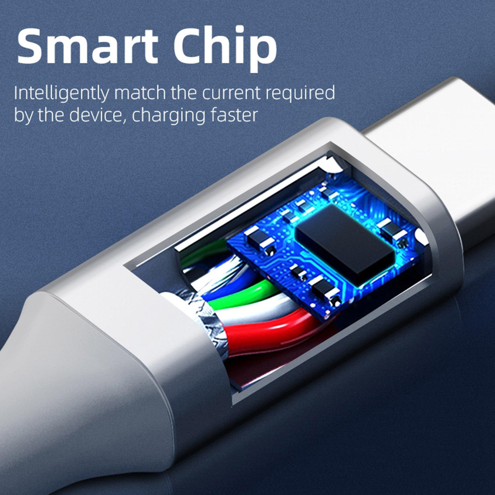 2.4A Magnetic 5.9ft Data Cord Durable Accessories Super Organized