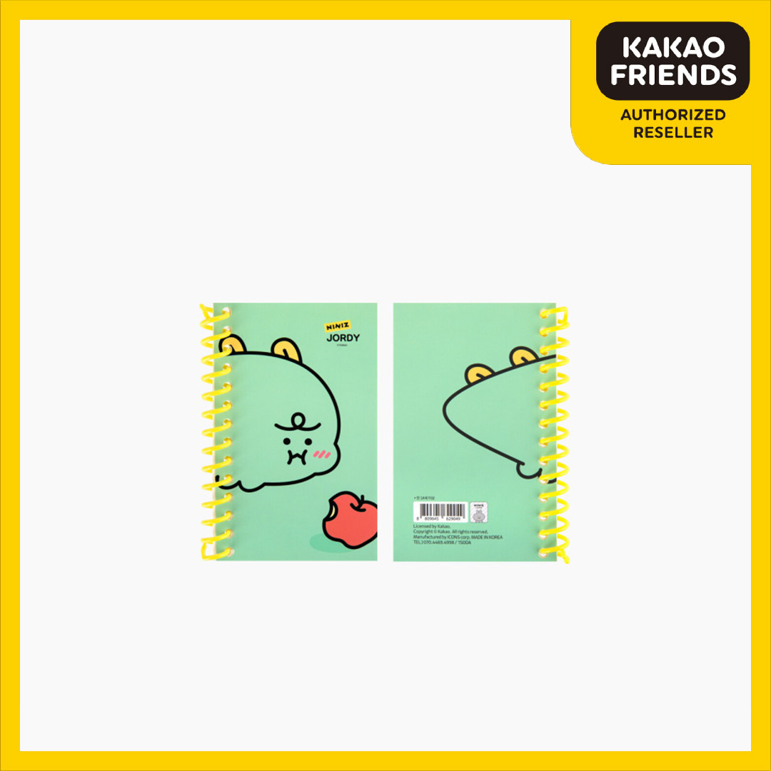 Sổ Tay Bỏ Túi Jordy KAKAO FRIENDS Chính Hãng