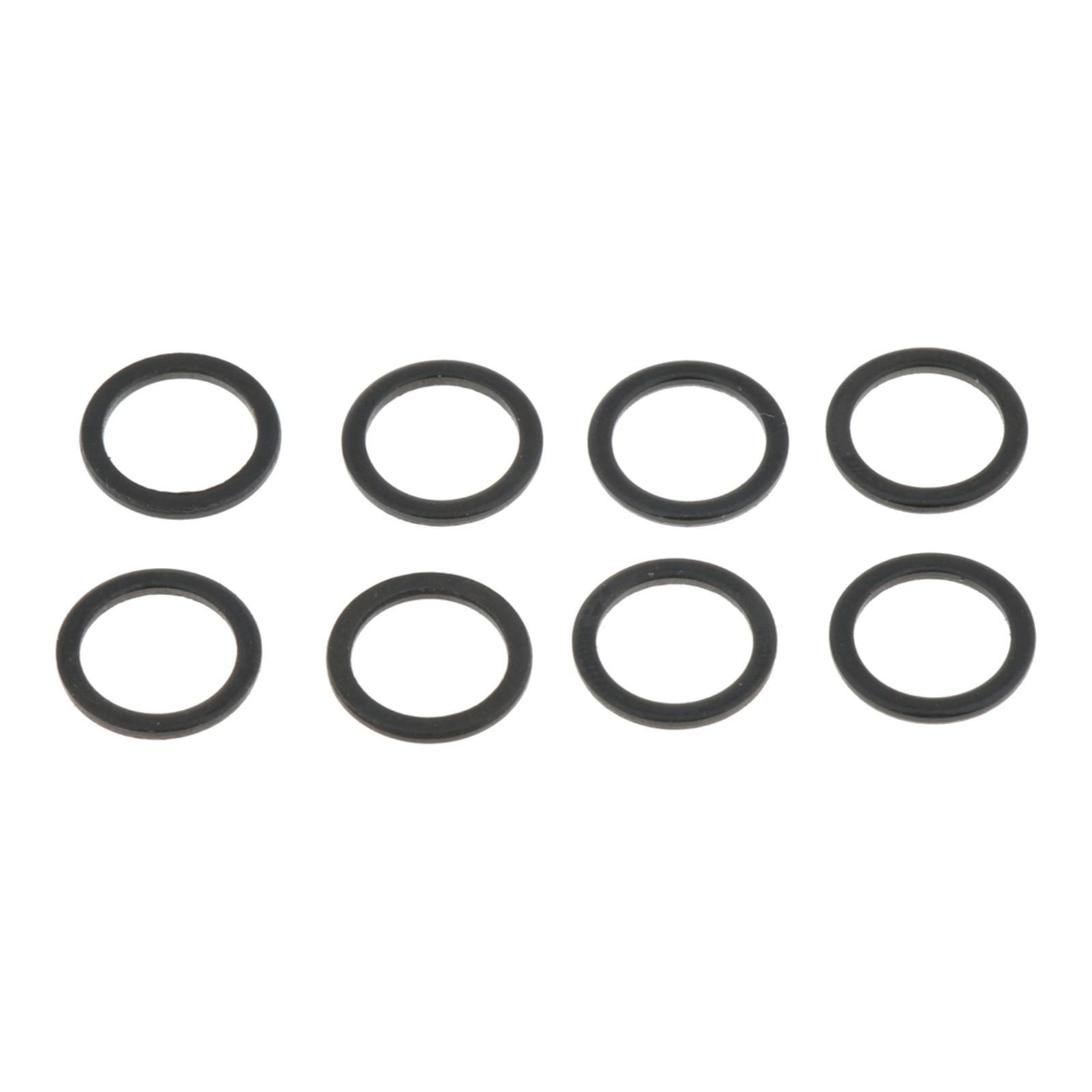Set of 8 Skateboard Bearings Abec 11 with Spacers, Washers