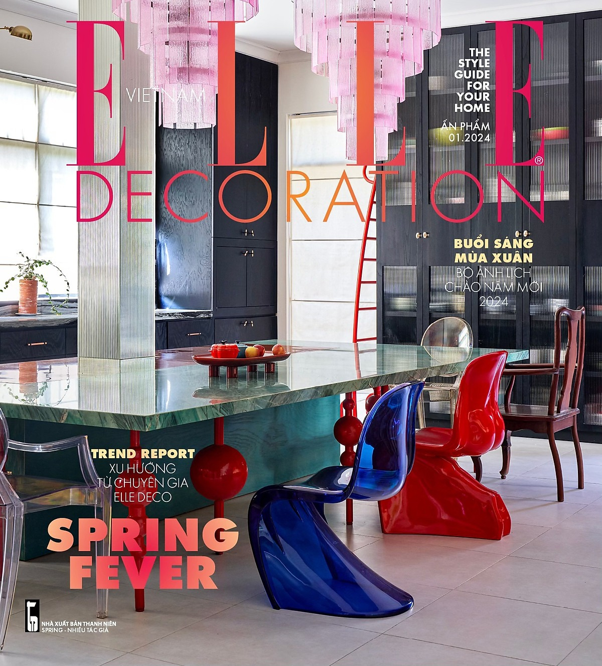 Tạp chí Elle Decor tháng 1 - Spring Fever
