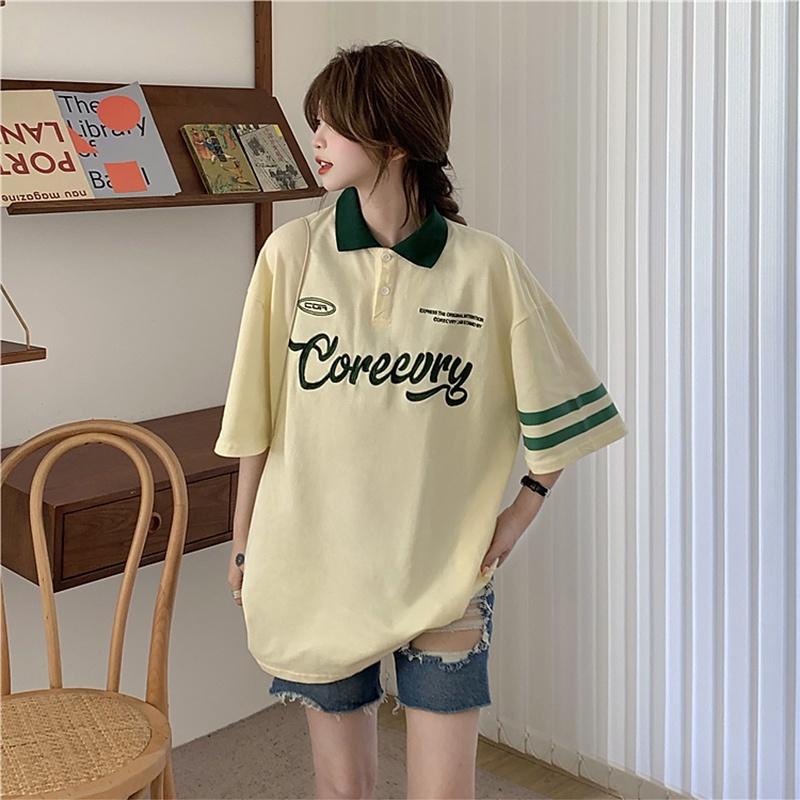 Áo Thun Nam Nữ Cổ Polo Tay Lỡ Họa Tiết In Coreevry Phong Cách Ulzzang Thời Trang Zenkonu TOP NAM 264V2