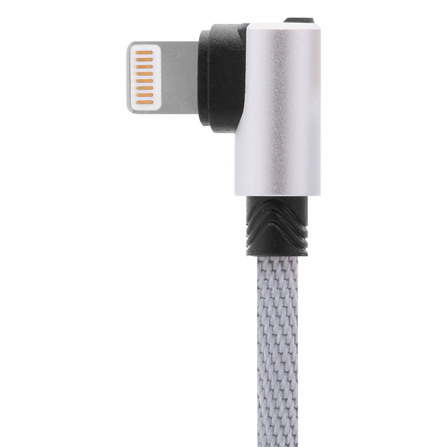 Dây Cáp Sạc Lightning Cho iPhone iBesky 1.2m (LS17) (Bạc) - Hàng Nhập Khẩu