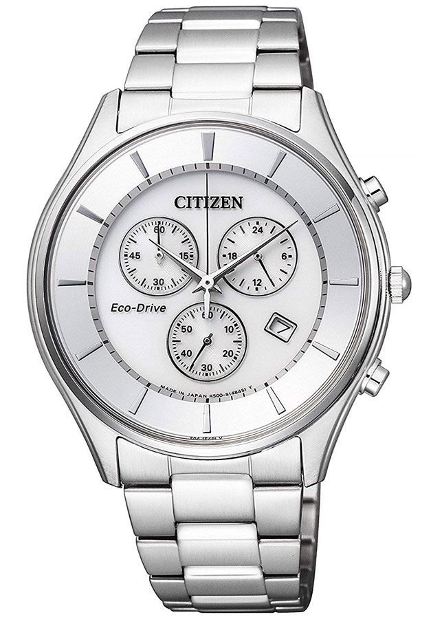 Đồng Hồ Nam Citizen Dây Thép Không Gỉ AT2360-59A - Mặt Trắng (Sapphire)
