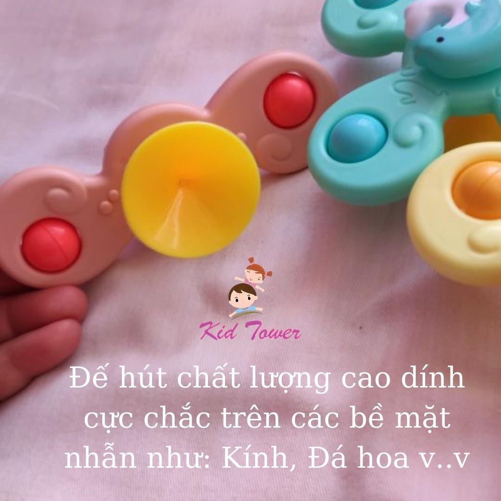 Con quay spinner cho bé 3 cánh 2 cánh 4 cánh cao cấp dán tường chống nước