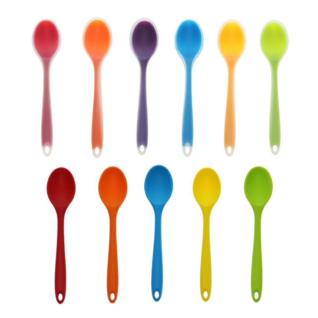 Silicone Ladle Soup Spoon Utensil Non-stick Cooking Accessories Kitchen Tool