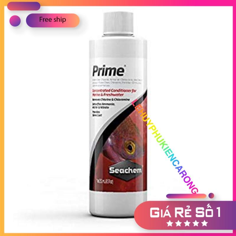 Seachem Prime Chai 250ml Dung Dịch Khử Nước TOÀN DIỆN Cho Bể Cá Cảnh