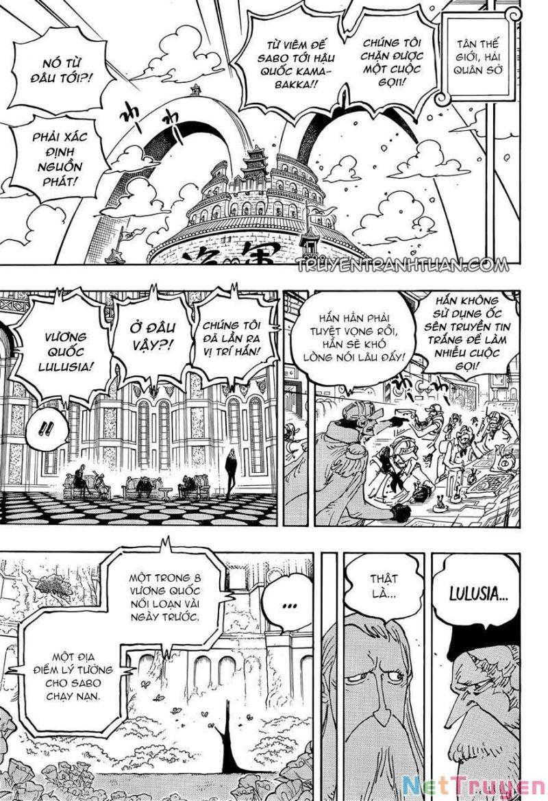 đảo hải tặc - one piece chapter 1060 10