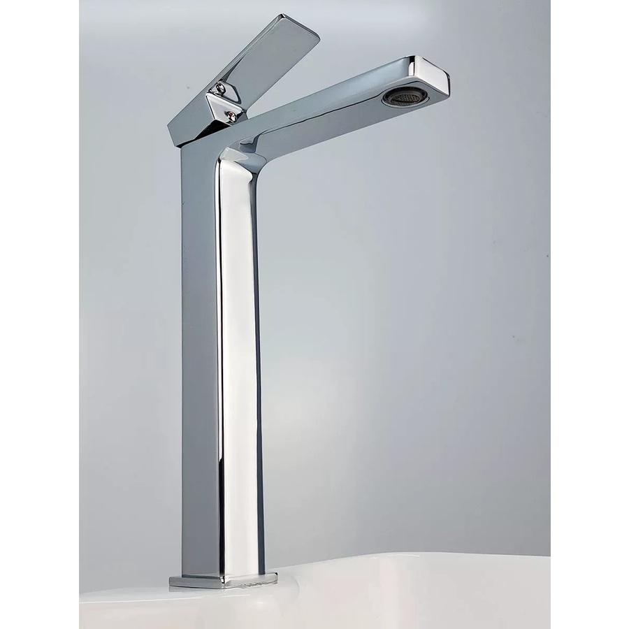 Vòi Lavabo cao 30cm, nóng lạnh thiết kế vuông mạnh mẽ cho chậu rửa mặt Eurolife EL-HAVENT 03