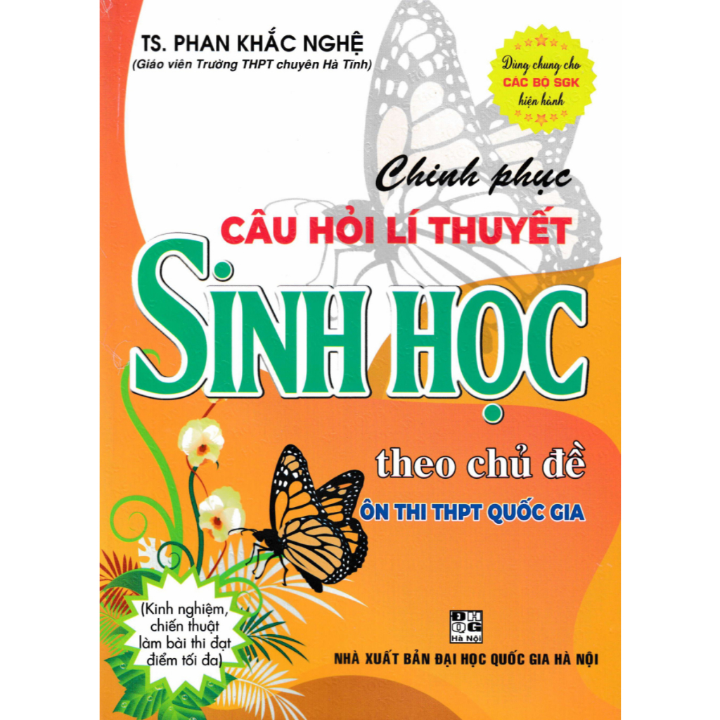 Sách Tham Khảo - Combo Sinh Học Của Tác Giả Phan Khắc Nghệ (Bộ 8 Cuốn)
