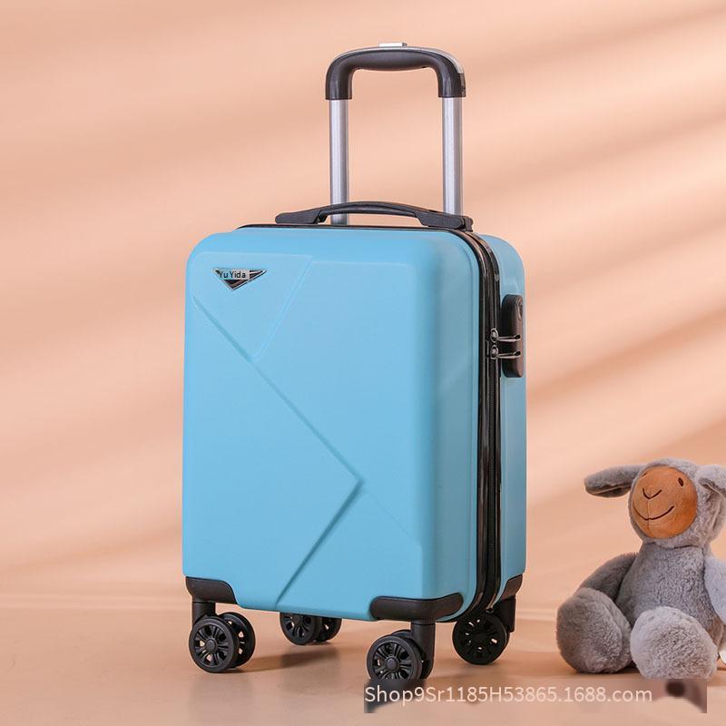 Thuận lợi nhất vali nhỏ sinh viên nam nữ xe đẩy mini hộp mật khẩu 16 inch có thể lên vali da du lịch hãng hàng không mùa xuân và mùa thu