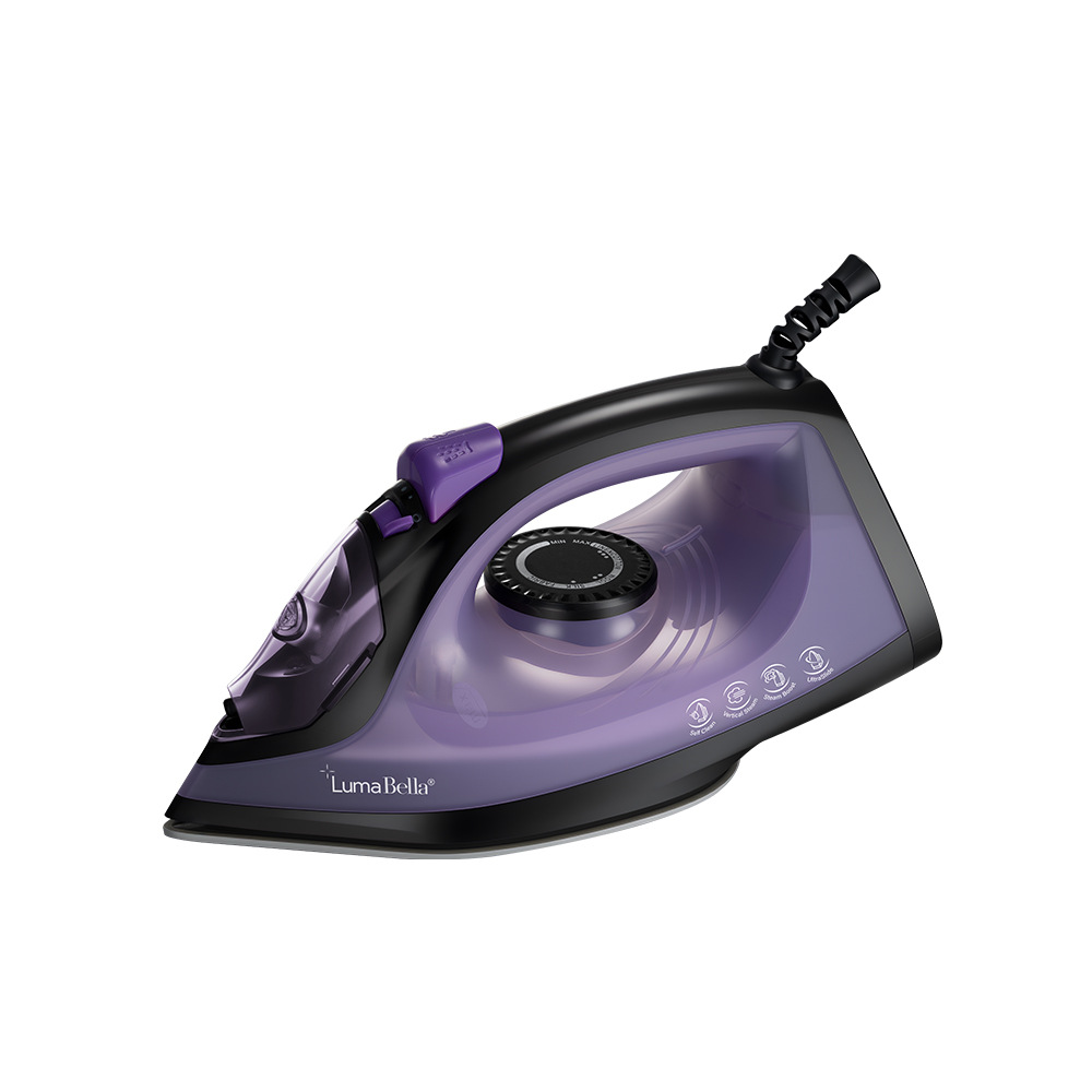 Bàn ủi hơi nước cầm tay Lumabella LB-61021 công suất cao 1800W, mặt bàn ủi phủ ceramic phù hợp với mọi vải - DELIYA HÀNG CHÍNH HÃNG