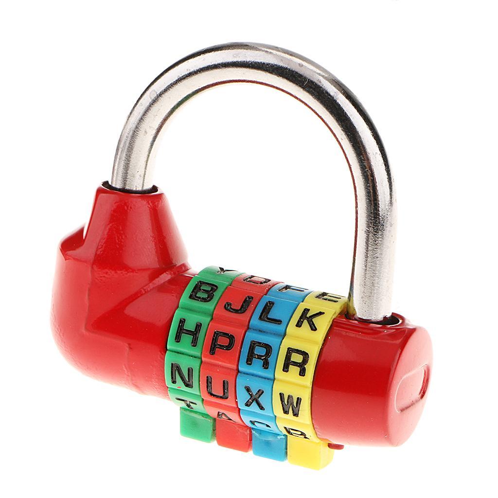 2x Luggage Lock   Letter Padlock