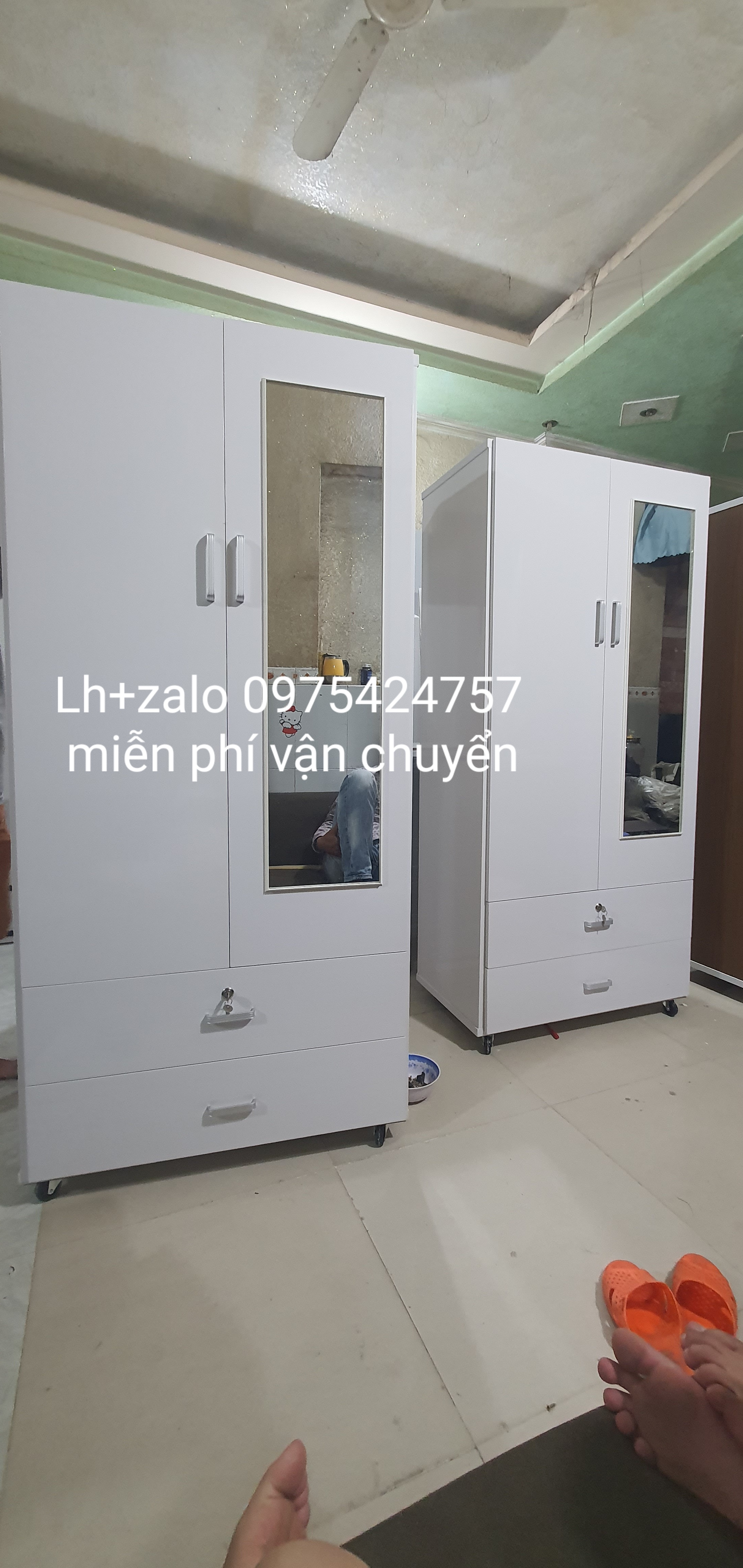Tủ nhựa đài loan 2 cánh