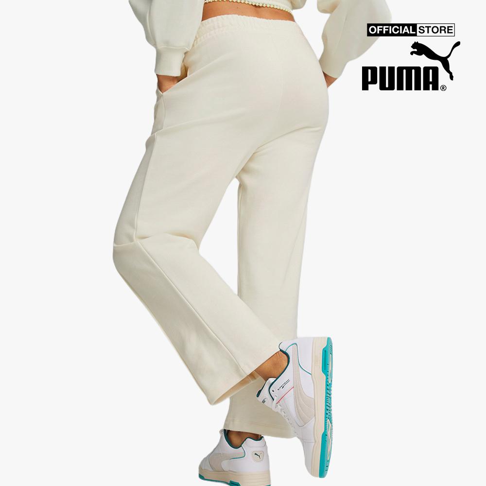 PUMA - Quần dài thể thao nữ phom suông Classics Straight 535686