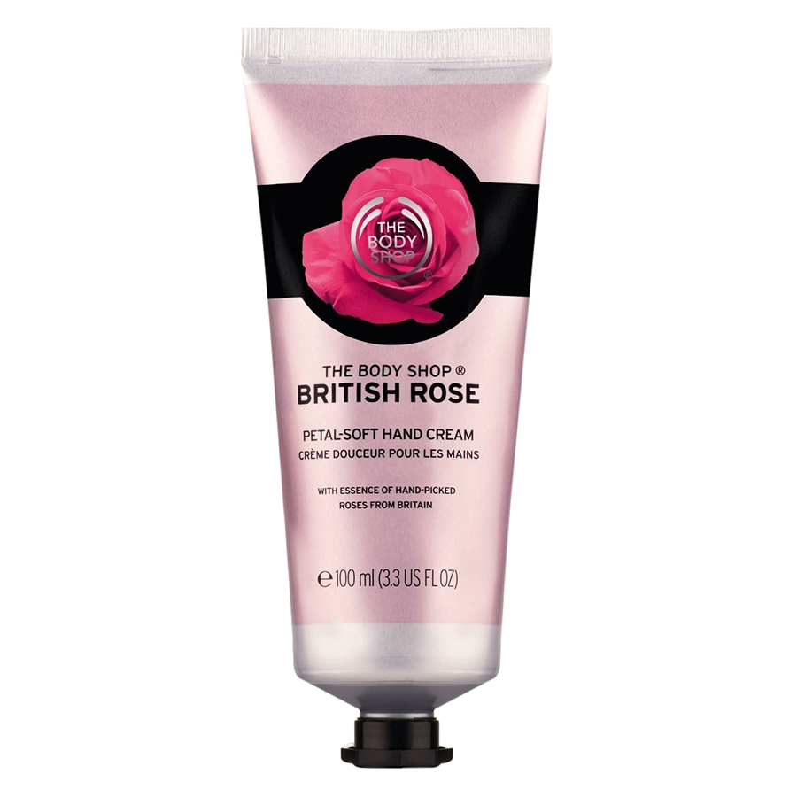 Kem Dưỡng Da Tay The Body Shop British Rose (100ml)