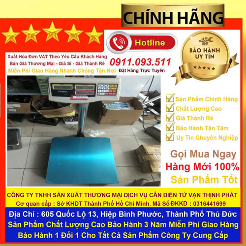 Cân Bàn Điện Tử VIBRA FCD-A 300 KG