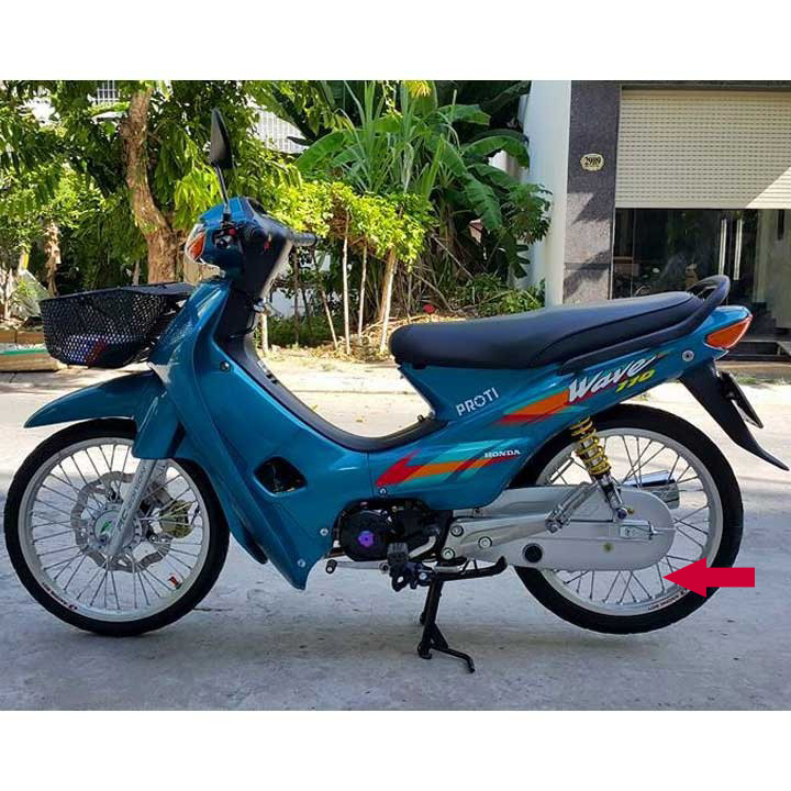 Nan hoa xe máy bánh SAU dành cho xe Dream - WAVE - WIN phanh cơ - TB480