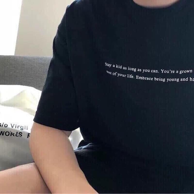 Áo Thun Tay Dài Unisex Form Rộng