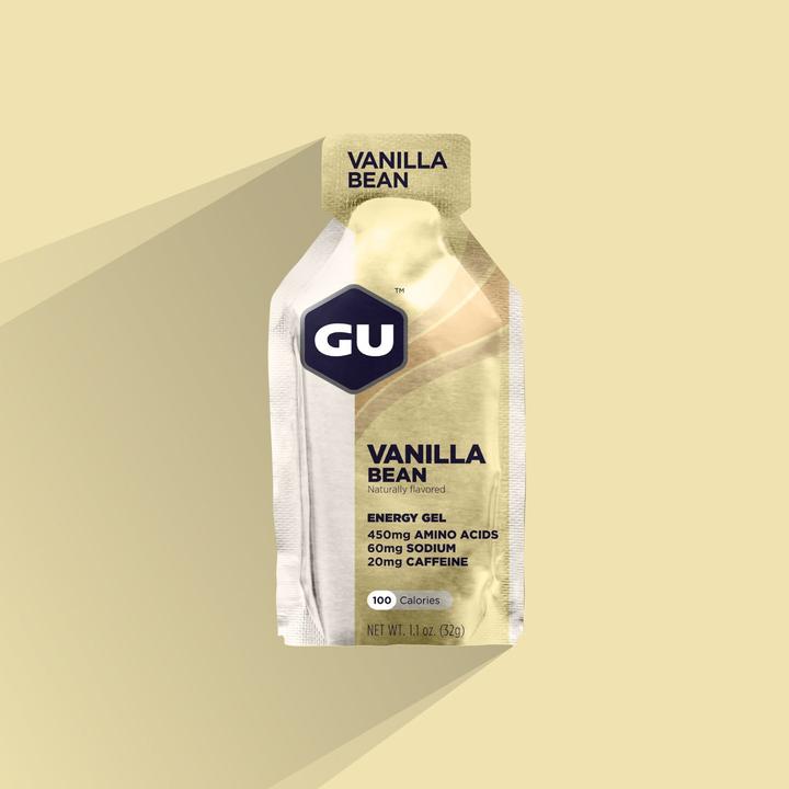 GU Energy Gel Năng Lượng Chạy Bộ Vị Vanilla Bean - Combo 6 Gói