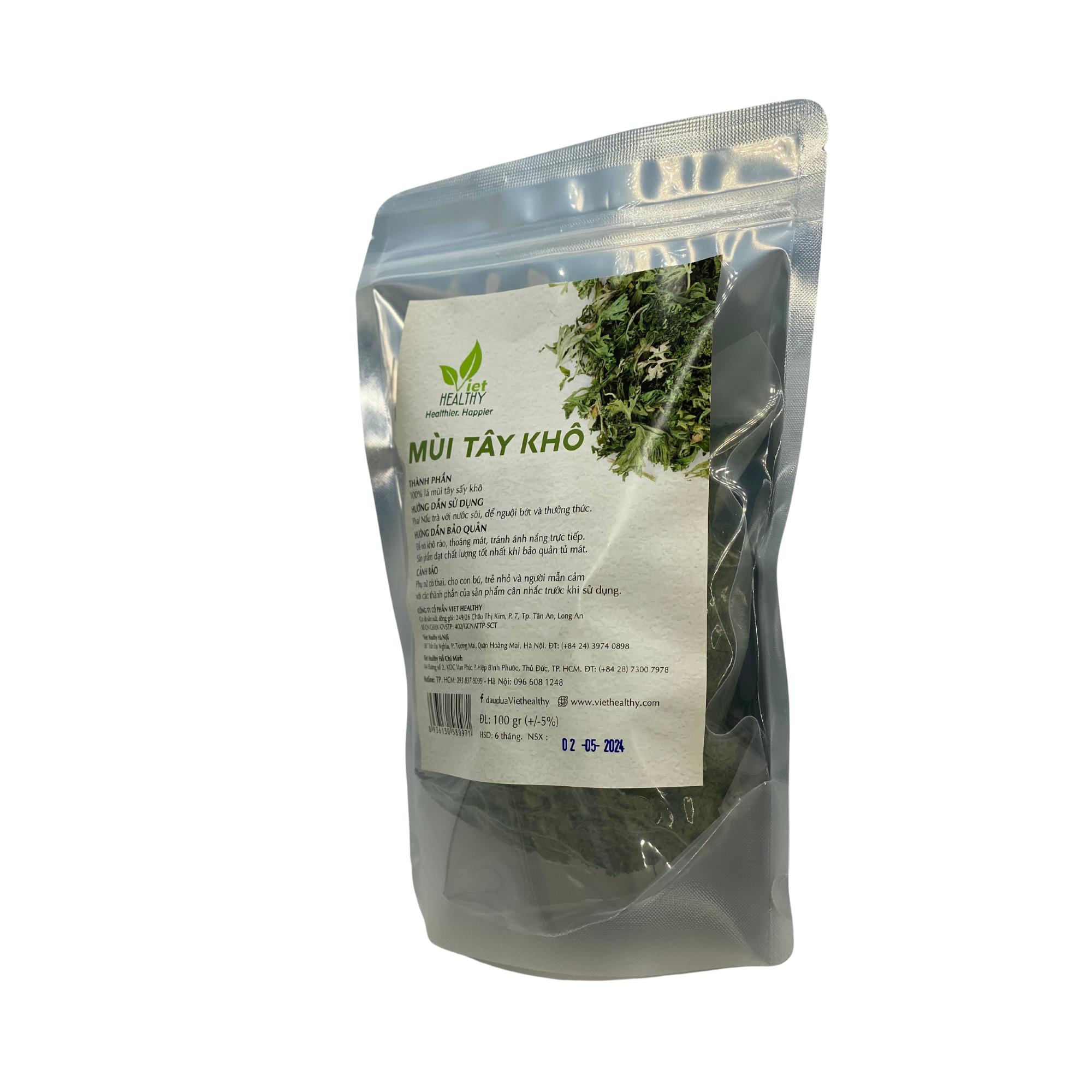  Mùi tây khô - Trà thải độc thận 100g