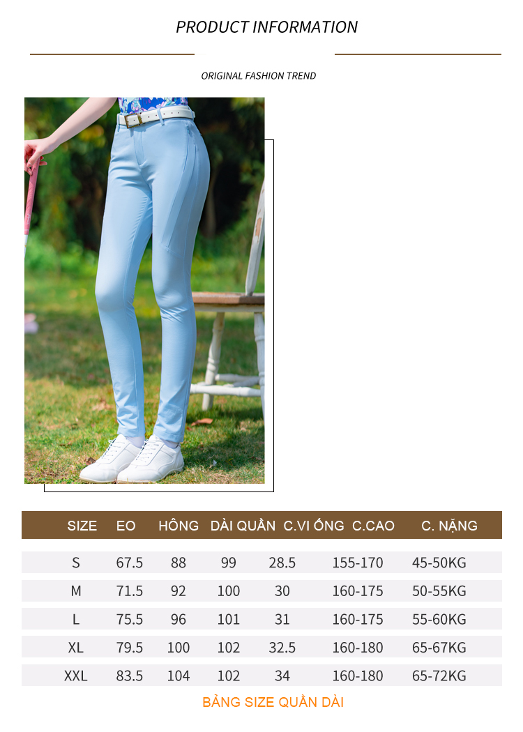 Full set thời trang golf nữ DK – DK22451-DK22702 - S