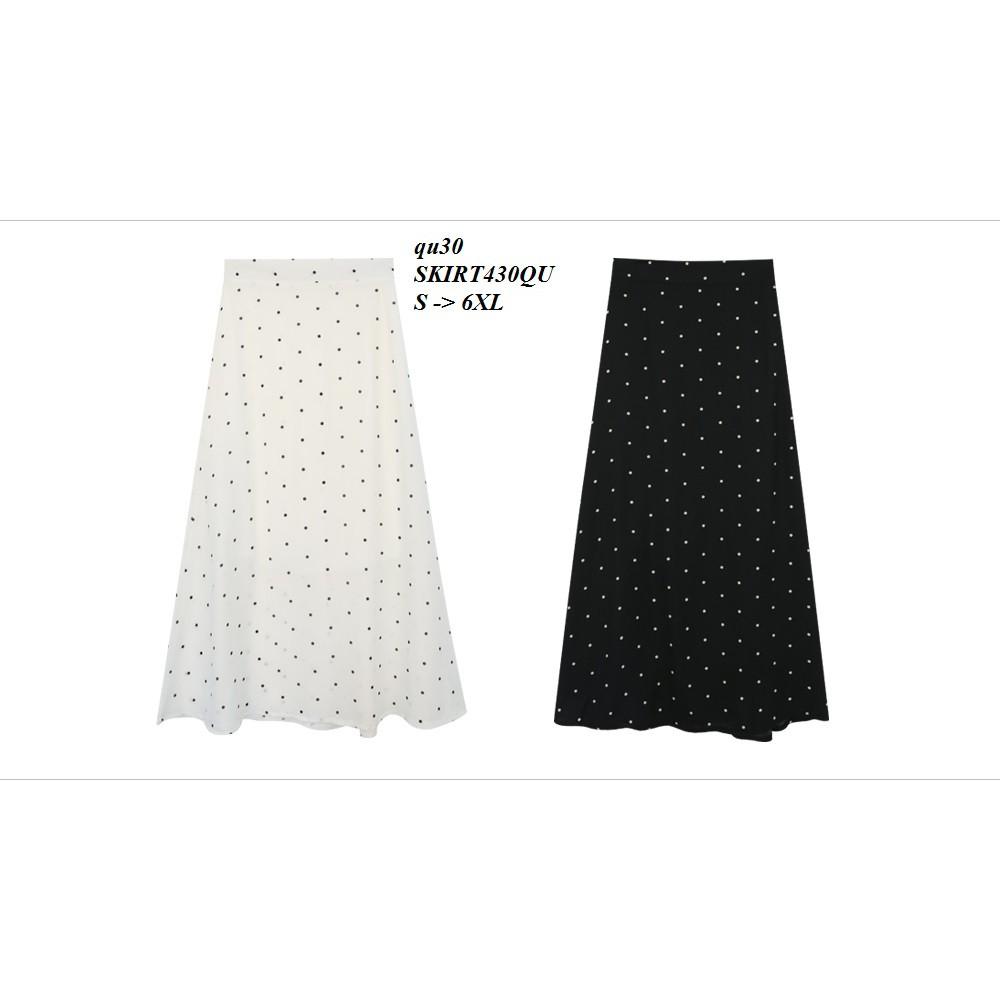 SKIRT356 CHÂN VÁY DÀI CHẤM BI