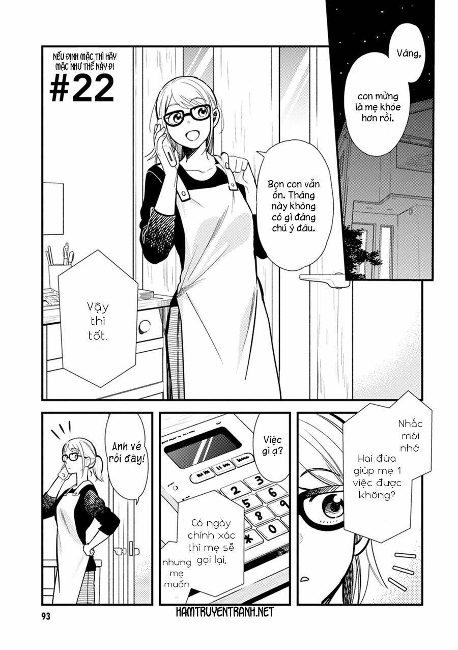 nếu định mặc, thì hãy mặc như thế này đi chapter 22 2