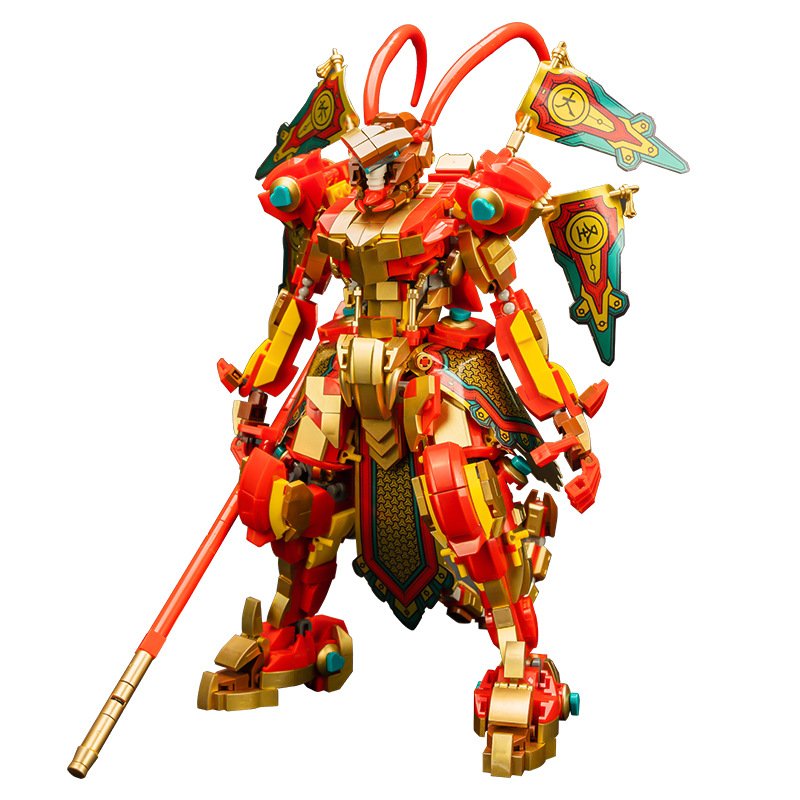 (có sẵn) bộ đồ chơi Lắp Ráp Mô Hình WuKong Mecha 61001 Tôn Ngộ Không Vua khỉ