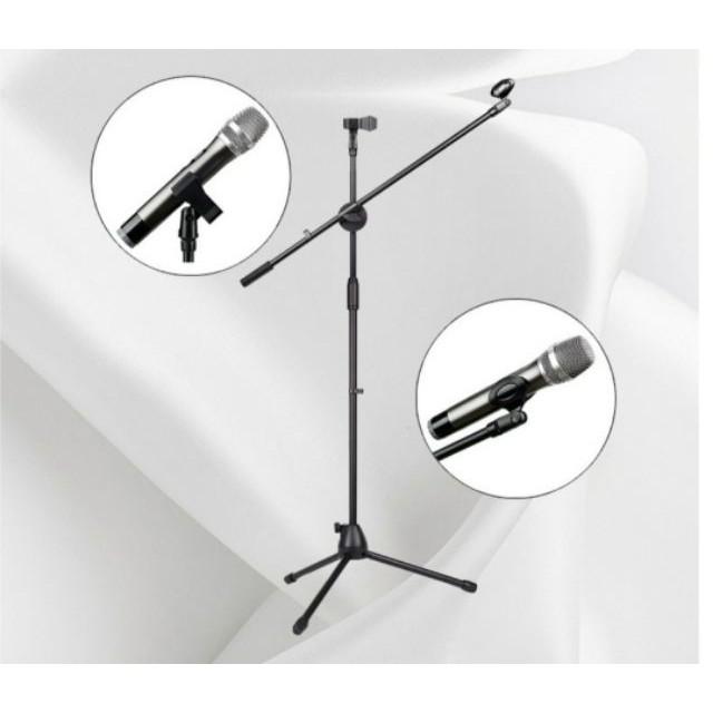 Chân đế đứng kẹp Micro bom mic stand-chân đế micro sân khấu