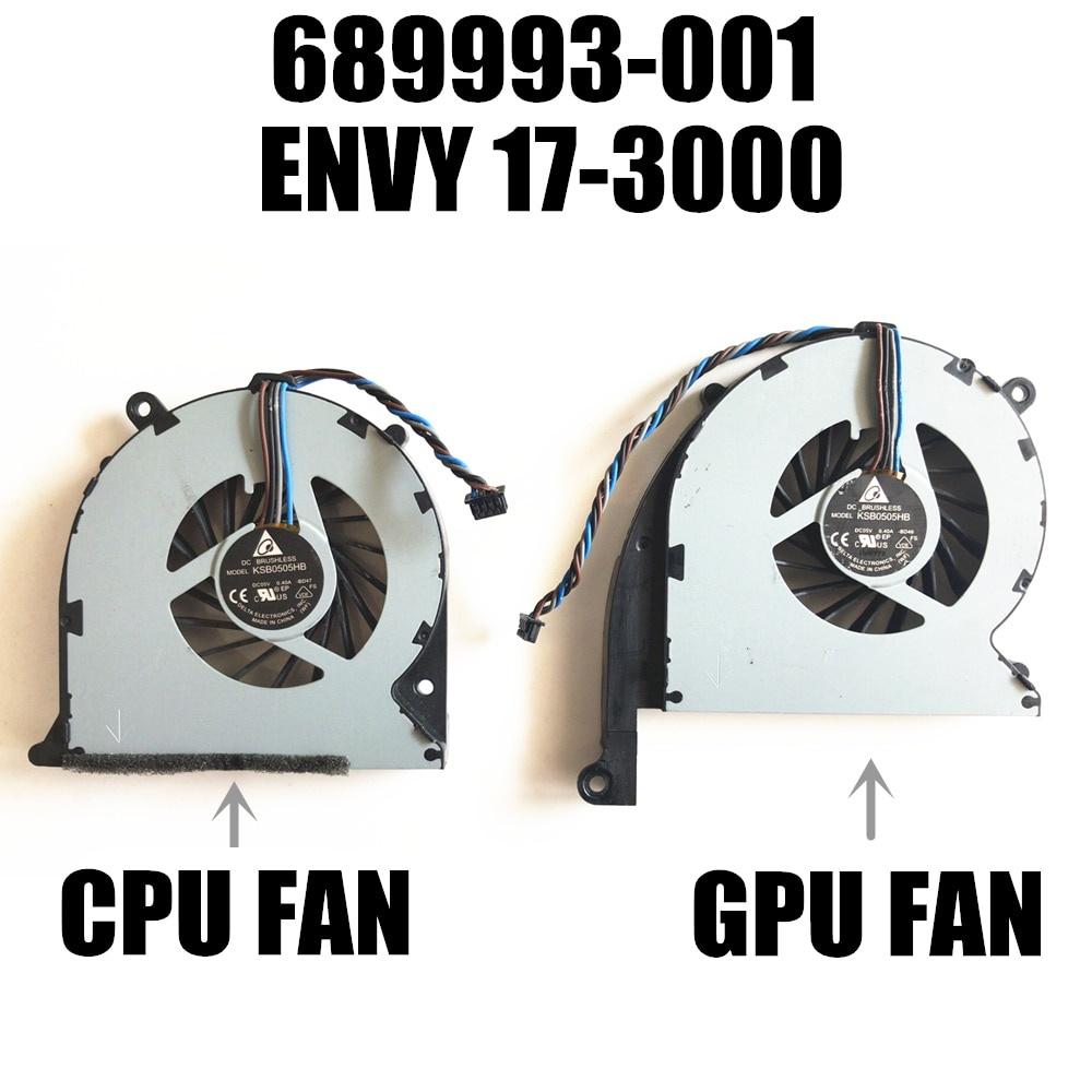 Quạt Tản Nhiệt Mới Delta KSB0505HB-BD46 DC5V 0.40A Cho CPU HP ENVY17-3000 689993-001