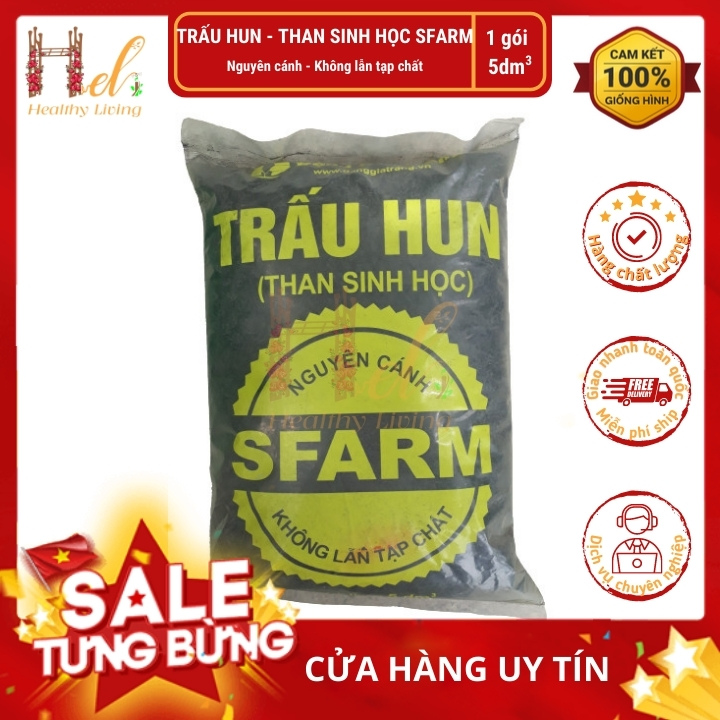 Trấu Hun Nguyên Cánh Làm Giá Thể Sạch Trồng Rau Sạch , Hoa Hồng... Bằng Đất Sạch, Xơ Dừa, Trấu Hun Và Phân Bón Hữu Cơ