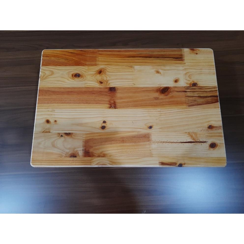 Bàn học, bàn làm việc gấp gọn chân xếp chất liệu gỗ thông tự nhiên kích thước 45 x 65cm siêu chắc
