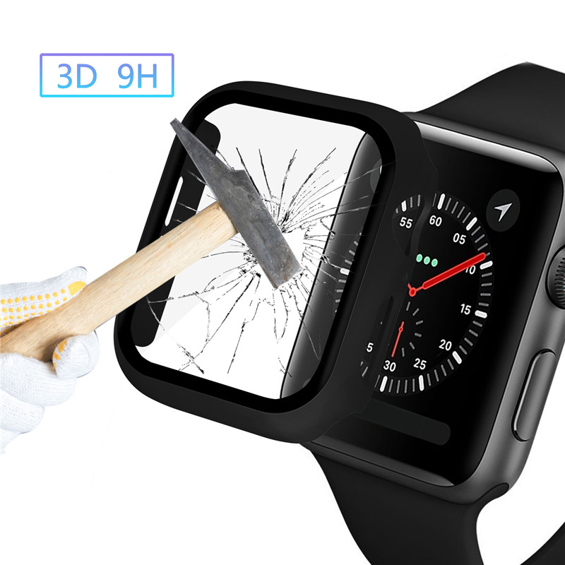 Ốp Case Thinfit &amp; Kính Cường Lực cho Apple Watch Series 4 / Apple Watch Series 5