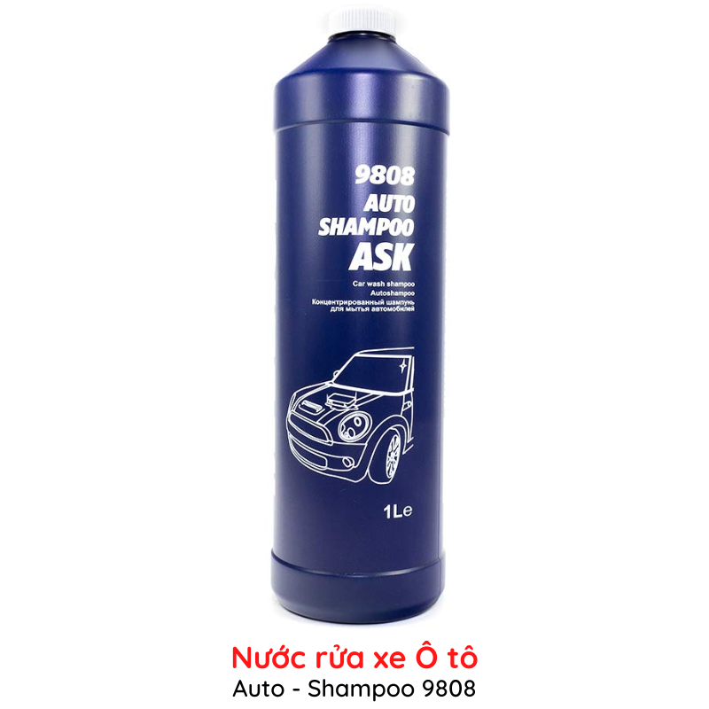 Nước rửa xe Ô tô 1000ml, Auto - Shampoo 9808