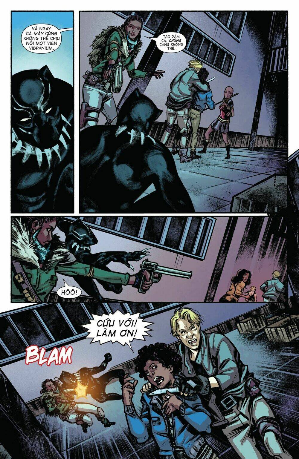 marvel's black panther prelude - hoàng đế báo đen tiền dẫn chapter 2 3