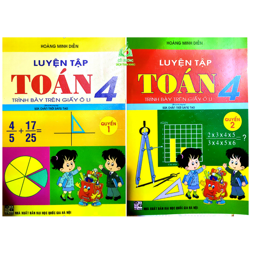 Sách - Vở Ô Li Bài Tập Toán Lớp 4 - Quyển 1