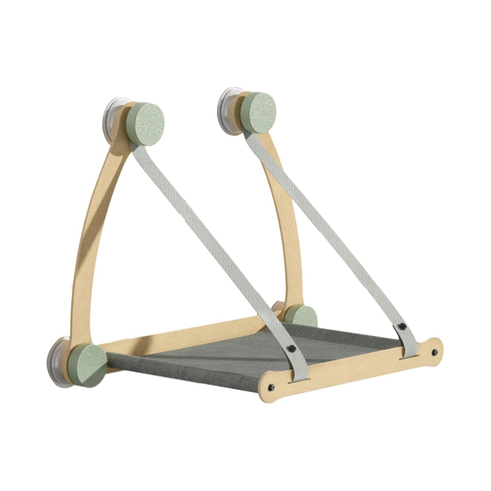 Cat Window Perch Washable Sturdy Space Saving for Climbing Bedroom Sleeping